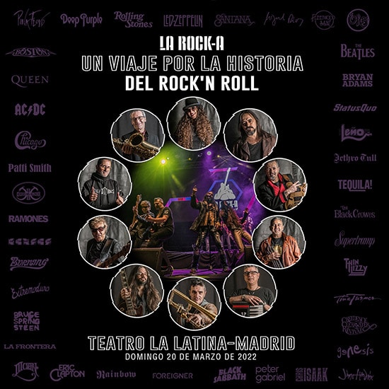 Lee más sobre el artículo Concierto de presentación La Rock-A en Madrid