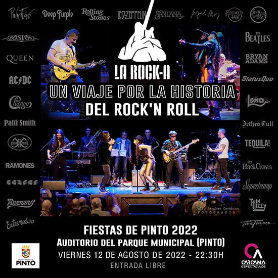 Lee más sobre el artículo Concierto de La Rock-A en Pinto, Madrid