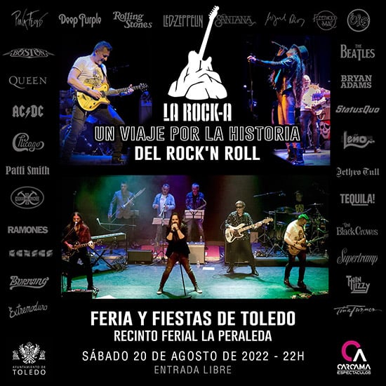 Lee más sobre el artículo Concierto de La Rock-A en Toledo